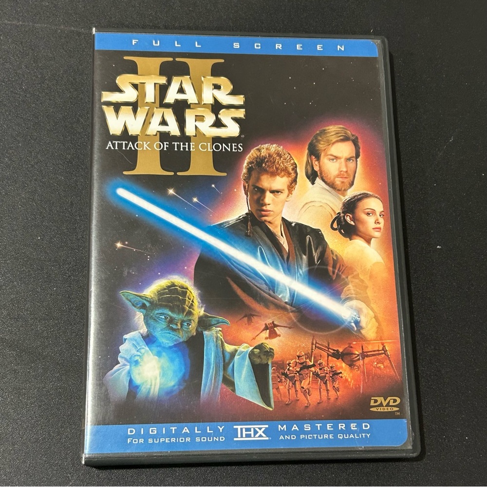 Star Wars Attack of The Clones DVD
